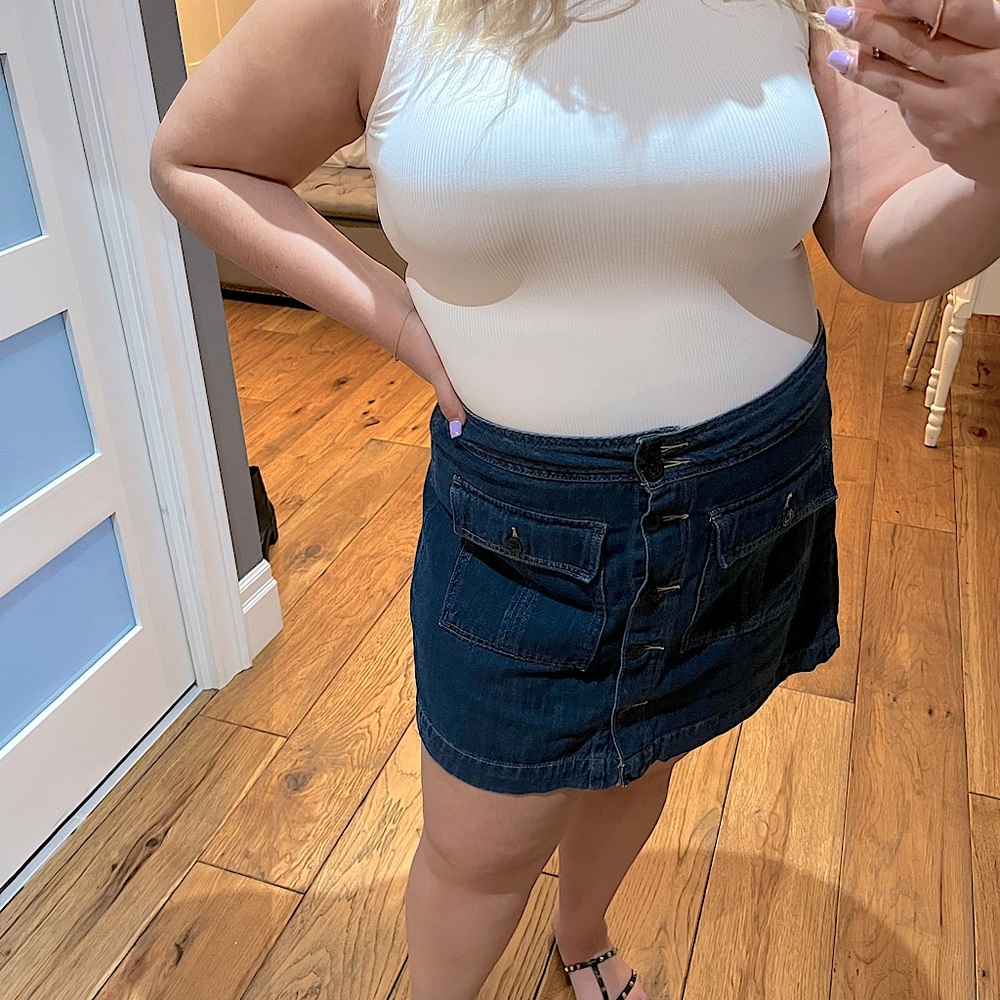 Denim Skirt